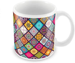 Brand Bihar Exclusive Designer Coffee Mug (330 ml, White) - Home Decor Lo