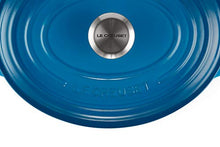 Load image into Gallery viewer, Le Creuset Signature Cast Iron Oval Casserole, 25 cm - Marseille Blue - Home Decor Lo