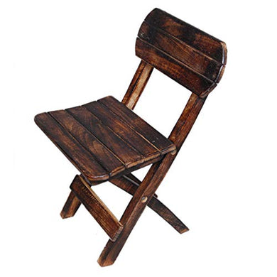 Niyazi Handicrafts(Baby SMOOL CHIAR) Furnished and Fold Wood Chiar Children Folding Chair Outdoor Portable Small Chair Fishing Stool Household Children's Stool Leisure Chair (24 * 12 * 12) - Home Decor Lo