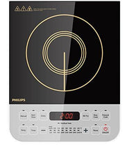 Load image into Gallery viewer, Philips Viva Collection HD4928/01 2100-Watt Induction Cooktop (Black) &amp; Philips Daily Collection HD9218 Air Fryer, uses up to 90% Less Fat, 1425W, with Rapid Air Technology (Black) - Home Decor Lo