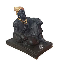 Load image into Gallery viewer, Sai Amrut Chhatrapati Shivaji Maharaj The Legend of Maharashtra Statue Idol Decorative Showpiece (Design 8) - Home Decor Lo