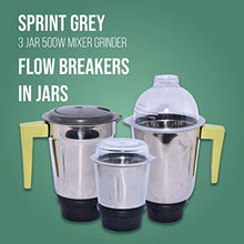 Load image into Gallery viewer, Havells Sprint Mixer Grinder, 500W, 3 Jars (Grey/ Green) - Home Decor Lo