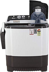 LG 7 Kg 4 Star Semi-Automatic Top Loading Washing Machine (P7020NGAY, Dark Gray, Collar scrubber) - Home Decor Lo