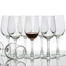 Load image into Gallery viewer, [Set of 8, 12 Ounce] All-Purpose Wine Glasses, Lead Free, Classic - Home Decor Lo