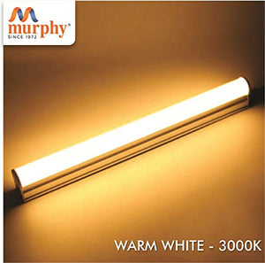 Murphy LED Tube Light 2 Feet 10W - Warm White Batten Pack of 2 - Home Decor Lo