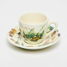 Load image into Gallery viewer, Home Centre Malvina Printed Tea Set - 6 Cups and 6 Saucers with Stand - Beige - Home Decor Lo