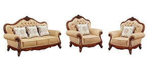 Shilpi Handicrafts Teak Wood Single Seater Sofa Luxurious Set - Home Decor Lo
