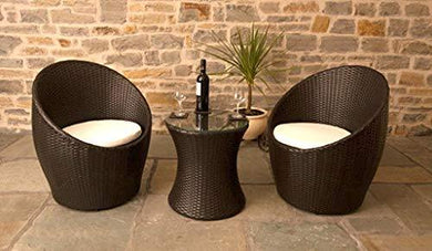 Universal Furniture Outdoor Chair/Garden Chair/Balcony Chair for Outdoor/Indoor Use/Color-Brown - Home Decor Lo