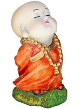 Load image into Gallery viewer, Buddha Monk Statue Figurines Showpiece - Home Decor Lo