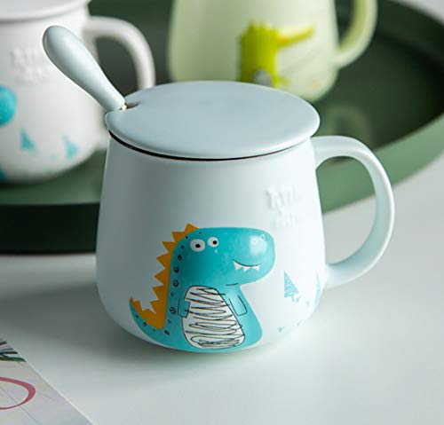 Emerge Cute Mr Dinosaur Crocodile Cartoon Ceramic Coffee Mug with