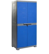 Load image into Gallery viewer, Cello Novelty Big Cupboard - Blue and Grey - Home Decor Lo