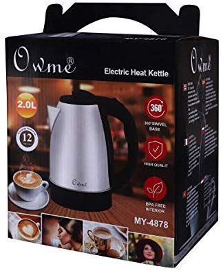 Stainless Steel Electric Kettle Multipurpose Extra Large with