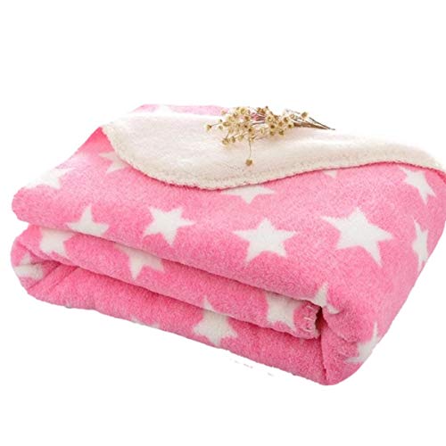 BRANDONN Supersoft New Born Wrapper Cum Baby Blanket for Babies, (Pink 100 cm x 75 cm) - Home Decor Lo