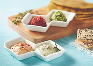 Songbird 2 Sauce Dip Set (Length : 126 mm, Bredth : 17 mm,Height : 50 mm) by HomeTown - Home Decor Lo