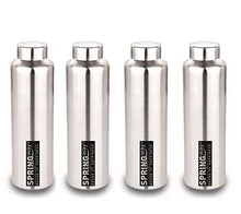 Load image into Gallery viewer, SPRINGWAY - Brand of Happiness® | Eco Neer-9 Stainless Steel Water Bottle 900ml Set of 4 (Steel) - Home Decor Lo