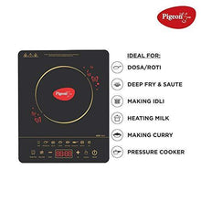Load image into Gallery viewer, Pigeon by Stovekraft ABS plastic Acer Plus Induction Stove,cooktop,chula of 1800 watts with Feather touch control,8 preset menu and automatic shut off.A smart electric stove for your own kitchen,Black - Home Decor Lo