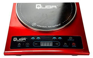 QUBA 2000 WATT Infrared Induction Cooker with Sensor Touch Buttons, A Grade Crystal Plate, Supports All Types of Utensils - Home Decor Lo