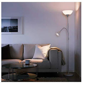 Ikea - Floor uplighter/Reading lamp, White - Home Decor Lo