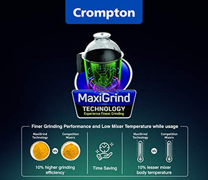 Crompton Ameo 750-Watt Mixer Grinder with 3 Jars - Home Decor Lo