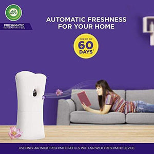 Airwick Freshmatic Automatic Air Freshener Complete Kit [Machine + Hills of Munnar refill - 250 ml] - Home Decor Lo