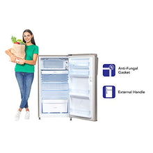 Load image into Gallery viewer, Haier 170 L 2 Star Direct-Cool Single Door Refrigerator (HED-17TMS, Moon Silver) - Home Decor Lo