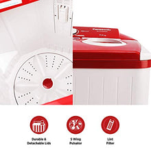 Load image into Gallery viewer, Panasonic 7 kg 5 Star Semi-Automatic Top Loading Washing Machine (NA-W70E5RRB, Red, Powerful Motor) - Home Decor Lo
