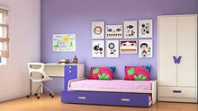 Load image into Gallery viewer, Adona Celestia Kids Room Furniture Set w/Double Trundle Bed, Wardrobe and Desk - Home Decor Lo