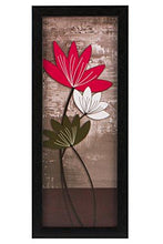 Load image into Gallery viewer, Indianara 3 Pc Set of Floral Paintings Without Glass 5.2 X 12.5, 9.5 X 12.5, 5.2 X 12.5 Inch - Home Decor Lo