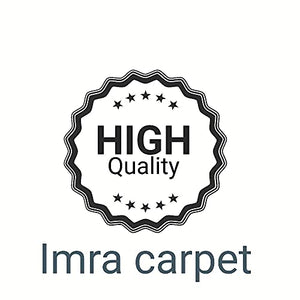 Imra Carpet Shaggy with 2 Inch Pile Height for Living & Drawing Room 5.1 x 7.2 Feet- (150x210CM Ivory Colour) - Home Decor Lo