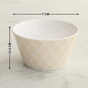 Home Centre Mandarin Printed Curry Bowl - Set of 3 - Home Decor Lo