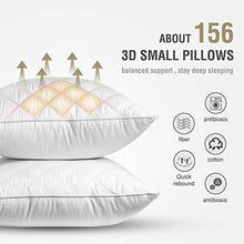 Load image into Gallery viewer, Bed Pillows for Sleeping(2-Pack) Luxury Hotel Collection Gel Pillow Good for Side and Back Sleeper &amp; Hypoallergenic-Queen Size - Home Decor Lo