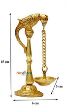 Load image into Gallery viewer, Nexplora Industries Pvt. Ltd. Brass Parrot Design Oil Lamp | Bird Diya | Deepak | Pooja Item | Fengshui Gift - Home Decor Lo