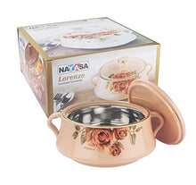 Load image into Gallery viewer, Nayasa Lorenzo Insulated Casserole 2000 ml Beige Color - Home Decor Lo