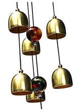Load image into Gallery viewer, YOZTI Big Metal and Wooden Dragon Wind Chime for Home Decor &amp; Living Room Decoration, Positivity, Hangings, Good Luck and can Also be Used as a Gift, 6 Bells Windchime - Home Decor Lo