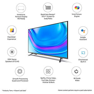 Mi 4A Horizon Edition 80cm (32 inches) HD Ready Android LED TV (Grey) - Home Decor Lo