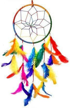 Load image into Gallery viewer, Dream Catcher | Wall Hanging | Multi Colour | Handmade | Size : Size (LxB) 45 x 15 cm (Pack of 1) - Home Decor Lo