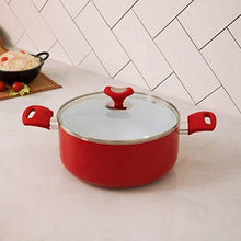 Load image into Gallery viewer, Home Centre Beattles Briston Casserole with Lid - Red - Home Decor Lo