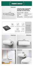 Load image into Gallery viewer, Creatick - Magic Sticker Series Stainless Steel - Self Adhesive - Big Tissue Paper Towel Holder - Silver Chrome. - Home Decor Lo