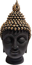 Load image into Gallery viewer, StoresHub® Palm Buddha Idol Statue Showpiece for Home Decoration (Black) (1) - Home Decor Lo