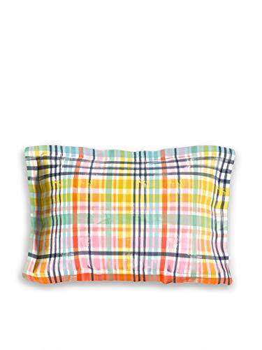 DDECOR Live beautiful Cotton 140 TC 1 Single Stripes Bedsheet with 1 Pillow Cover (75 X 100 Inches/190 X 254 Cm, Orange) - Home Decor Lo