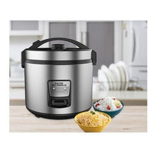 Load image into Gallery viewer, Kent 18/10 Steel Ss Non Sticky Ceramic Coating Electric Rice Cooker (KENELRICE, Grey) - Home Decor Lo