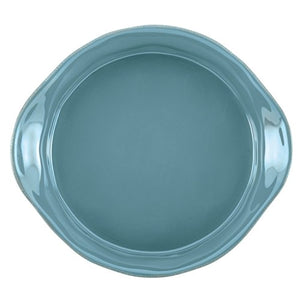 Rachael Ray Cucina Stoneware 3-Piece Round Casserole & Lid Set, Agave Blue - Home Decor Lo