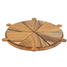 Load image into Gallery viewer, REYIN Pizza Serving Platter | Pizza Platter | Snacks Platter | Serving Platter | 14 INCHES - Home Decor Lo
