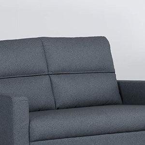 Home Centre Clary Two + Three Seater Sofa Set - Blue - Home Decor Lo