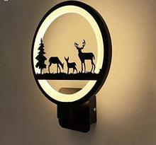 Load image into Gallery viewer, Smartway ® -15W Wall Led Lamp Round 3 Deer (Warm White) - Home Decor Lo