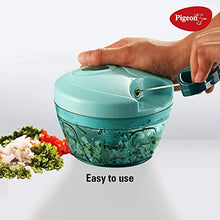 Load image into Gallery viewer, Pigeon by Stovekraft New Handy Mini Plastic Chopper with 3 Blades, Green - Home Decor Lo