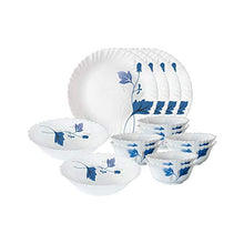 Load image into Gallery viewer, Larah By Borosil Ageria Opalware Dinner Set, 14-Pieces, White - Home Decor Lo