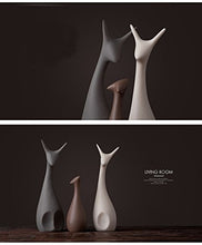 Load image into Gallery viewer, Xtore® Home Decor Lucky Deer Family Matte Finish Ceramic Figures- (Set of 3)