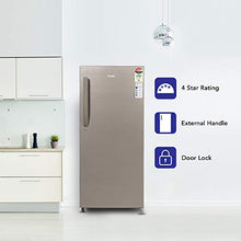 Load image into Gallery viewer, Haier 195 L 4 Star Direct-Cool Single-Door Refrigerator (HED- 20CFDS, Dazzle Steel) - Home Decor Lo