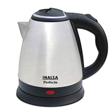 Load image into Gallery viewer, Inalsa Perfecto 1.5-Litre Electric Kettle (Silver/Black) - Home Decor Lo